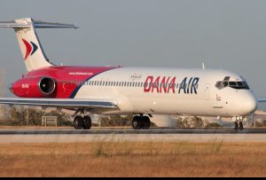 Dana Air resumes flight operations Nov. 9 on successful NCAA audit