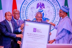 Buhari lauds CACOVID interventions for elevating his status among comity of nations 